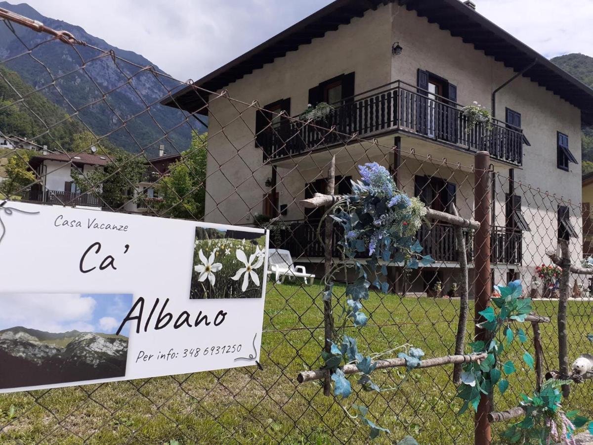 Apartament Ca' Albano Mezzolago Zewnętrze zdjęcie